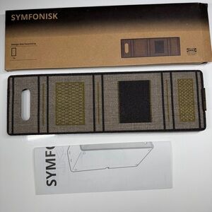 IKEA SONOS SYMFONISK Front Cover for Bookshelf Speaker, Book Cover Brown, New